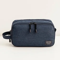 Bolsa de maquillaje colgante impermeable para hombre y mujer, organizador Oxford multiusos, neceser para cosméticos, neceser de aseo, novedad