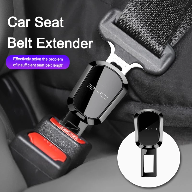 

Car Seat Belt Extension Shoulder Straps Extender mirror surface For BYD Song Pro Tang Dmi QIn PLUS max Yuan atto EV Seal Dolphin