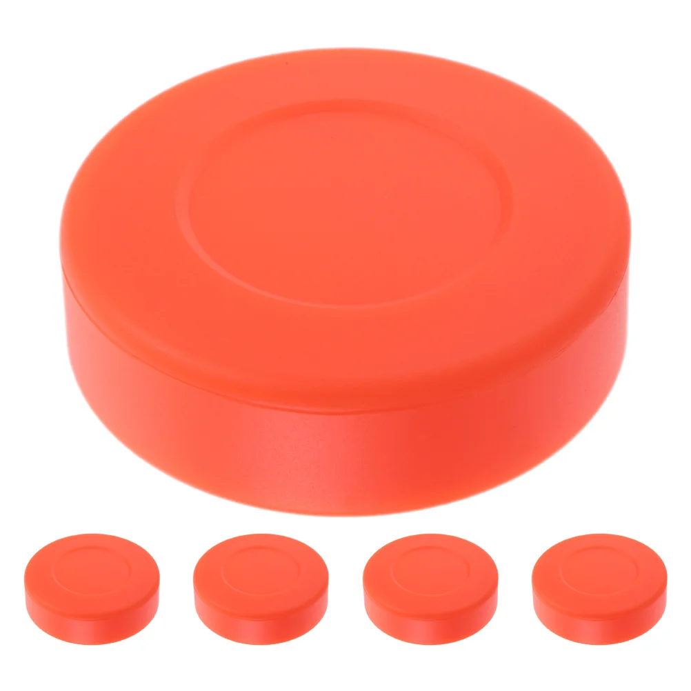 

5Pcs Ice Hockey Puck Professional Training Equipment Versatile Design Practice Improve Performance Indoor Outdoor