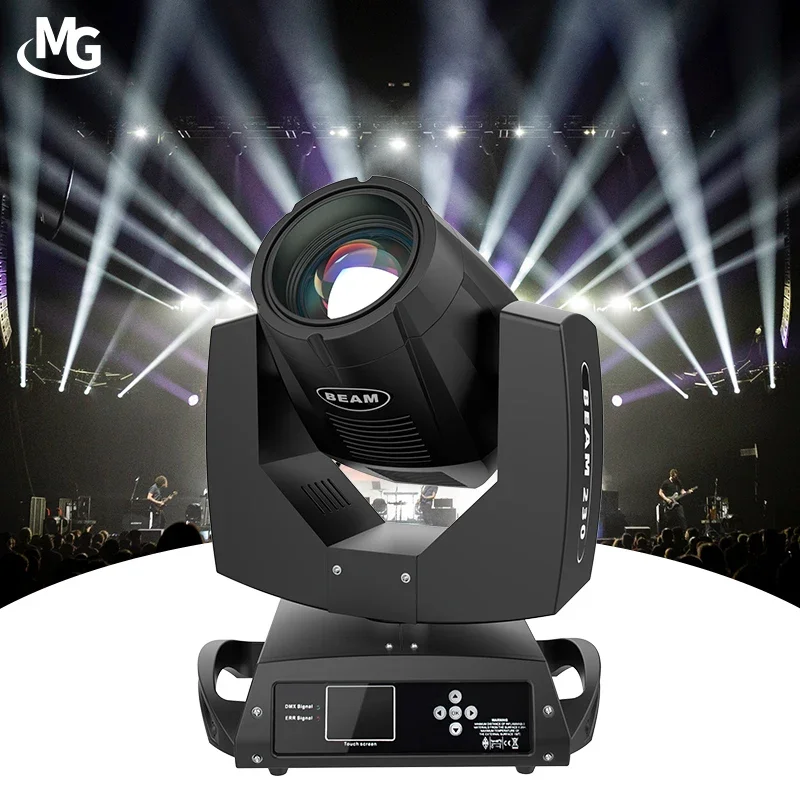 

230W Stage Light With Remote LED Moving Head Lights de Stage Effect Pattern Moving Head Beam Light for KTV Private Room Disco