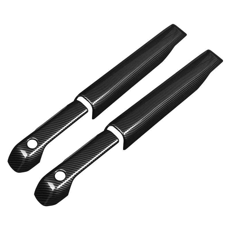 

Car Interior Door Handles Pull Cover Stickers For Suzuki Jimny JB64 JB74 Carbon Fiber Pattern Inner Door Handle Decoration Trim