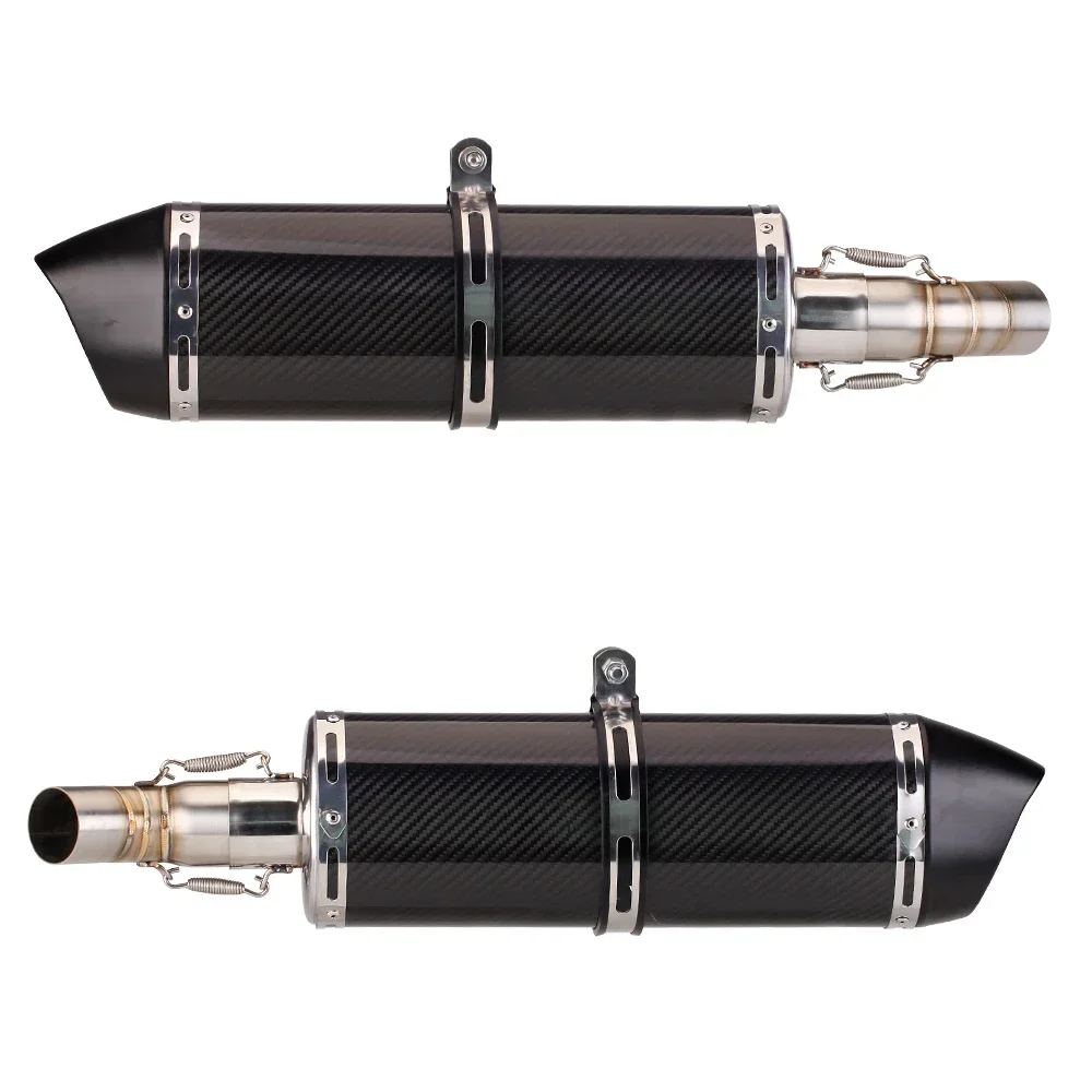 

S T Muffler For Motorcycle Exhaust 38/51mm With DB Killer Motorbike Silencer FOR Benelli Leoncino 500 LeoncinX 2016-2018 Leoncin