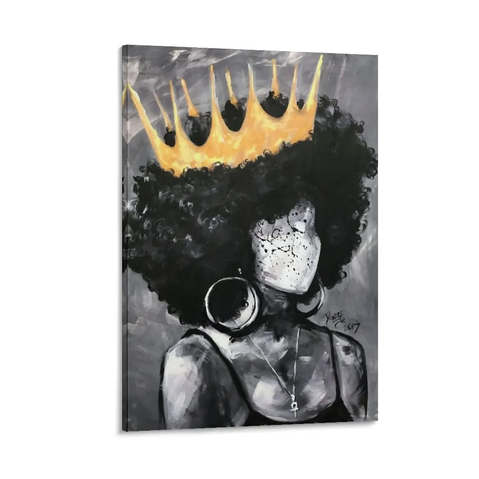 

Naturally Queen II Canvas Painting Decorative prints wall painting nordic home decor