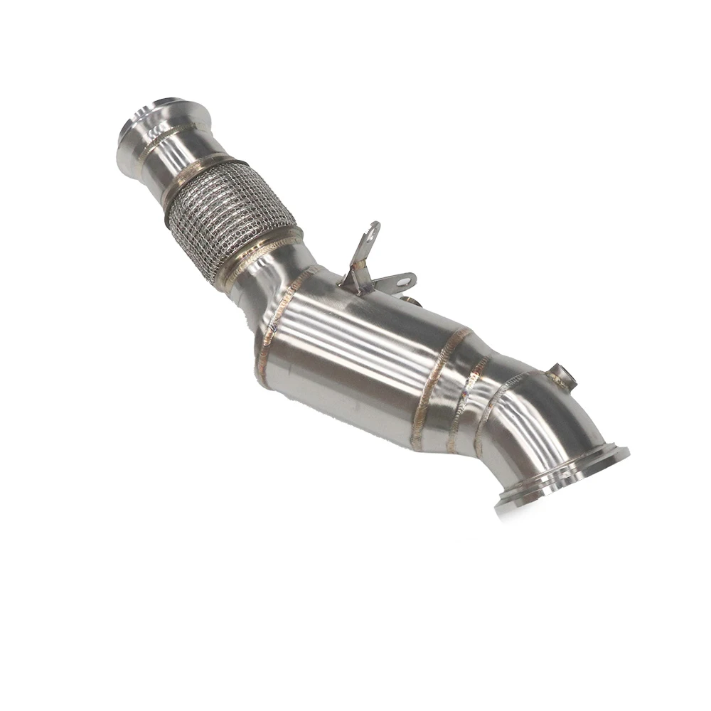 SS304 Stainless Steel High-Performance Exhaust Downpipe for X3 X4 G02 B48 2.0L 2.0T New Straight Header JIA JUN 5 Year Warranty