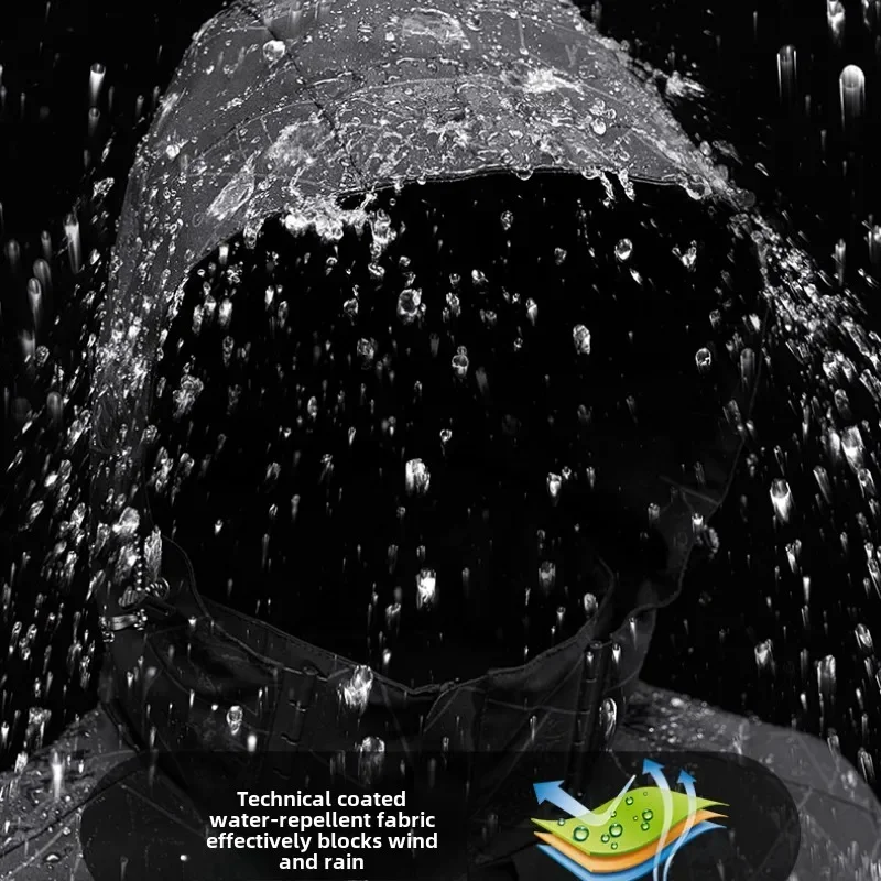 New Women's Camouflage Waterproof Hiking Jacket Reflective Windproof Running Jacket Antifouling Fishing Hunting Trekking Coat