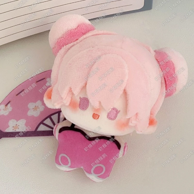 10cm Anime Game Attributes Xiao Qiao Kawaii Cosplay Soft Cotton Doll Starfish Body Cartoon Mini Toy Figures Fans Collection Gift