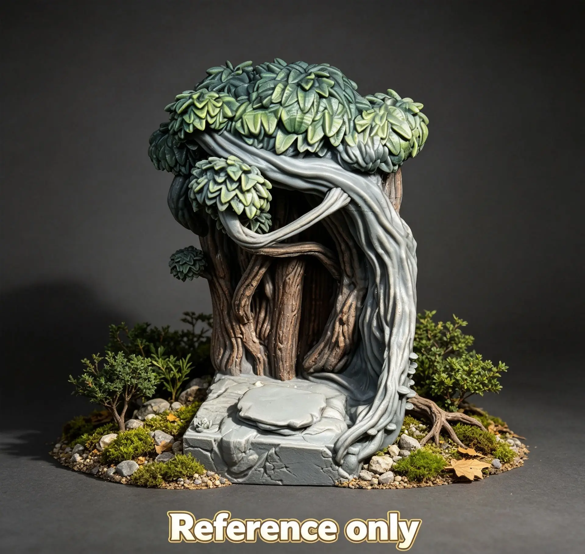 3D Printing Model Game Scenes Background Platforms And Accessories Matching Tool DIY Height About 12cm Width: 5cm White Model