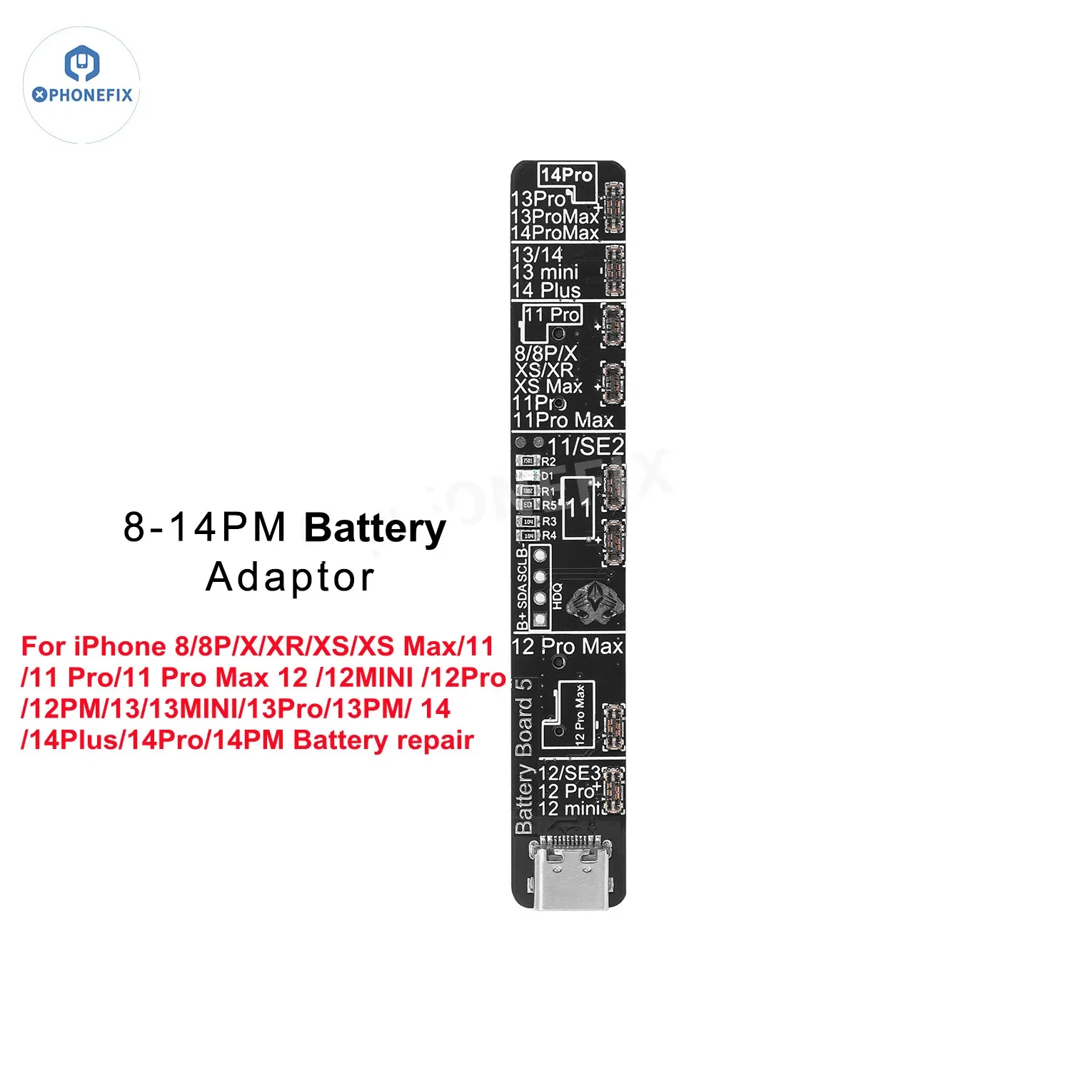 W28 Pro V8 Battery LCD Screen Cable Tester Box For iPhone 7-15 Pro Max Screen True Tone Android Phone Battery Detection Repair