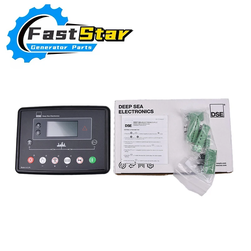 Панель контроллера генератора DSE6020 MKII AMF, модуль управления сбором автоматического запуска, детали генераторной установки 6020 MK2