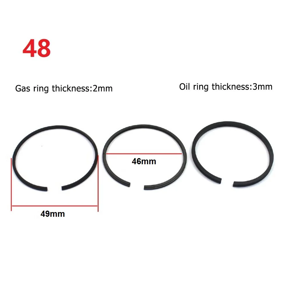 Pneumatic Cylinder Rings Air Compressor Piston Ring For Maintenance Air Compressor Replacement Parts Easy Installation
