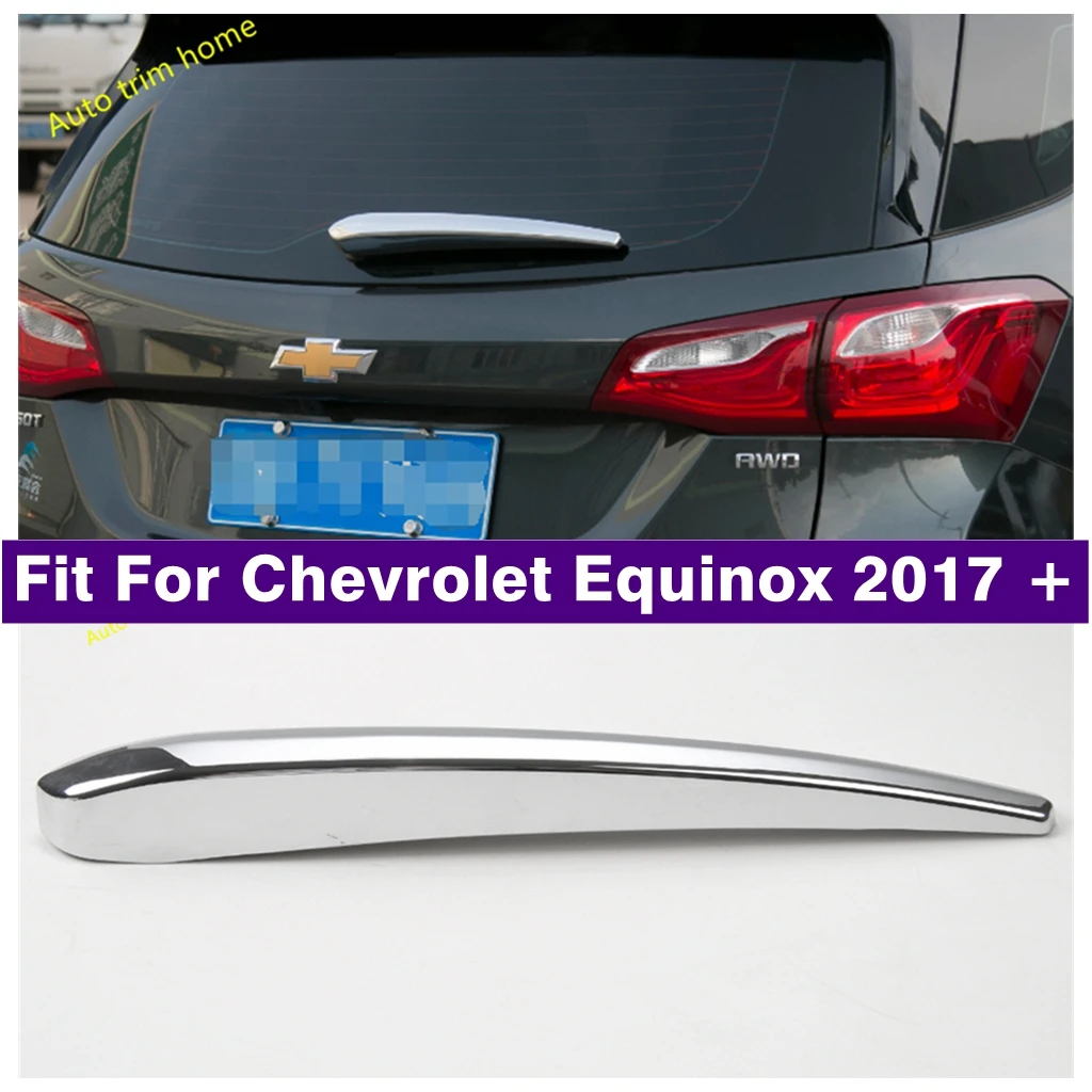 

Car Rear Windshield Window Windscreen Rain Wiper Decoration Cover Trim Frame Fit For Chevrolet Equinox 2017 - 2023 Accessories