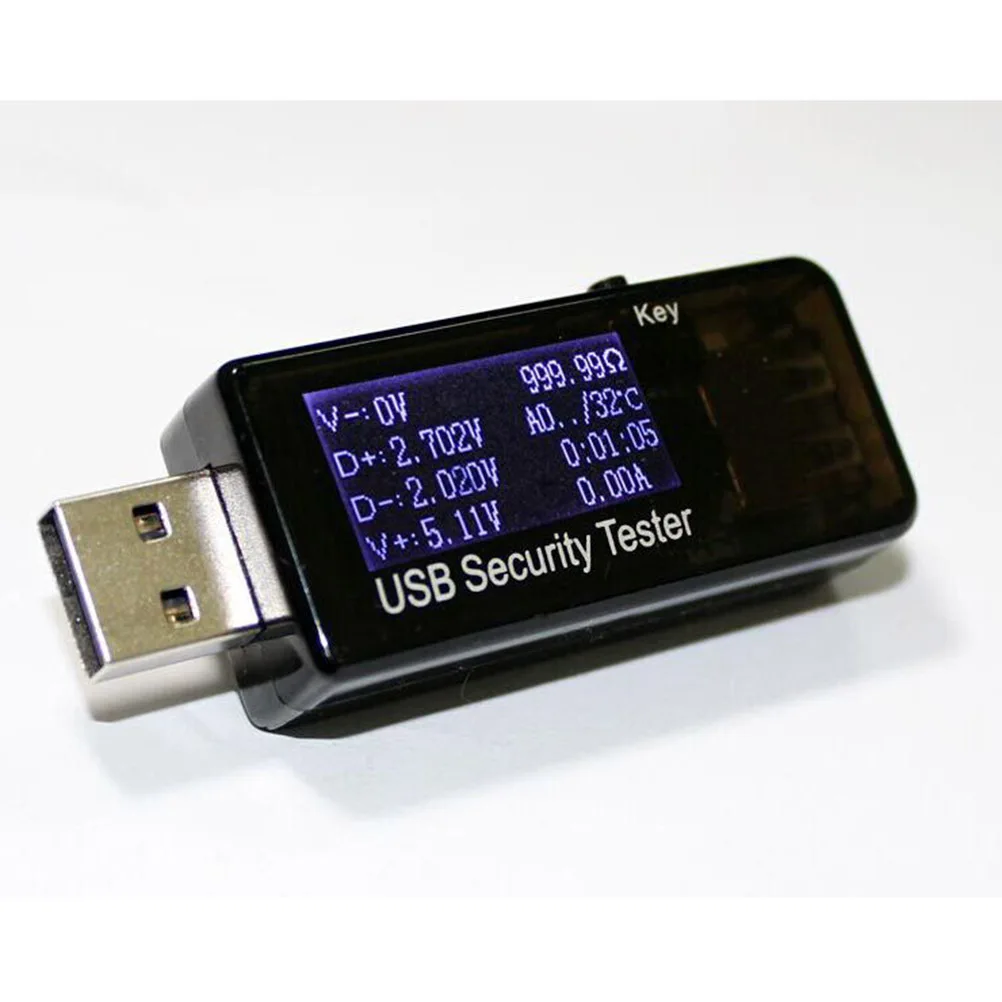 

USB Voltage Current Tester Meter Digital Voltmeter Ammeter Monitor for Black