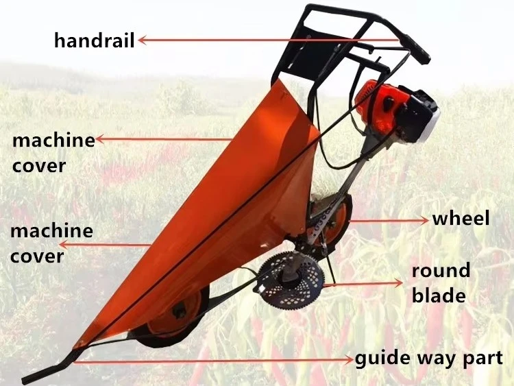 Small dry mung bean harvester Small sesame corn harvester