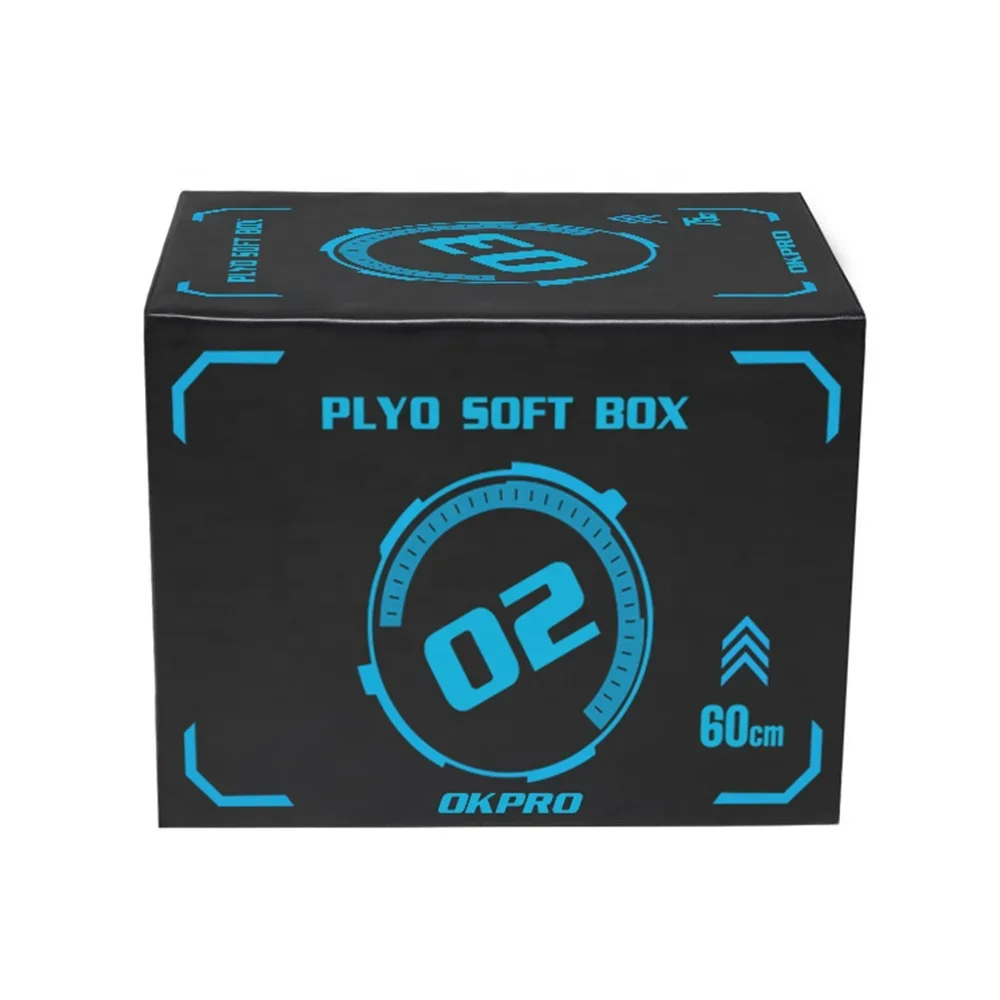 Picture 3: 2026 3-in-1 Adjustable Soft Plyometric Jump Box Gym Strength Training