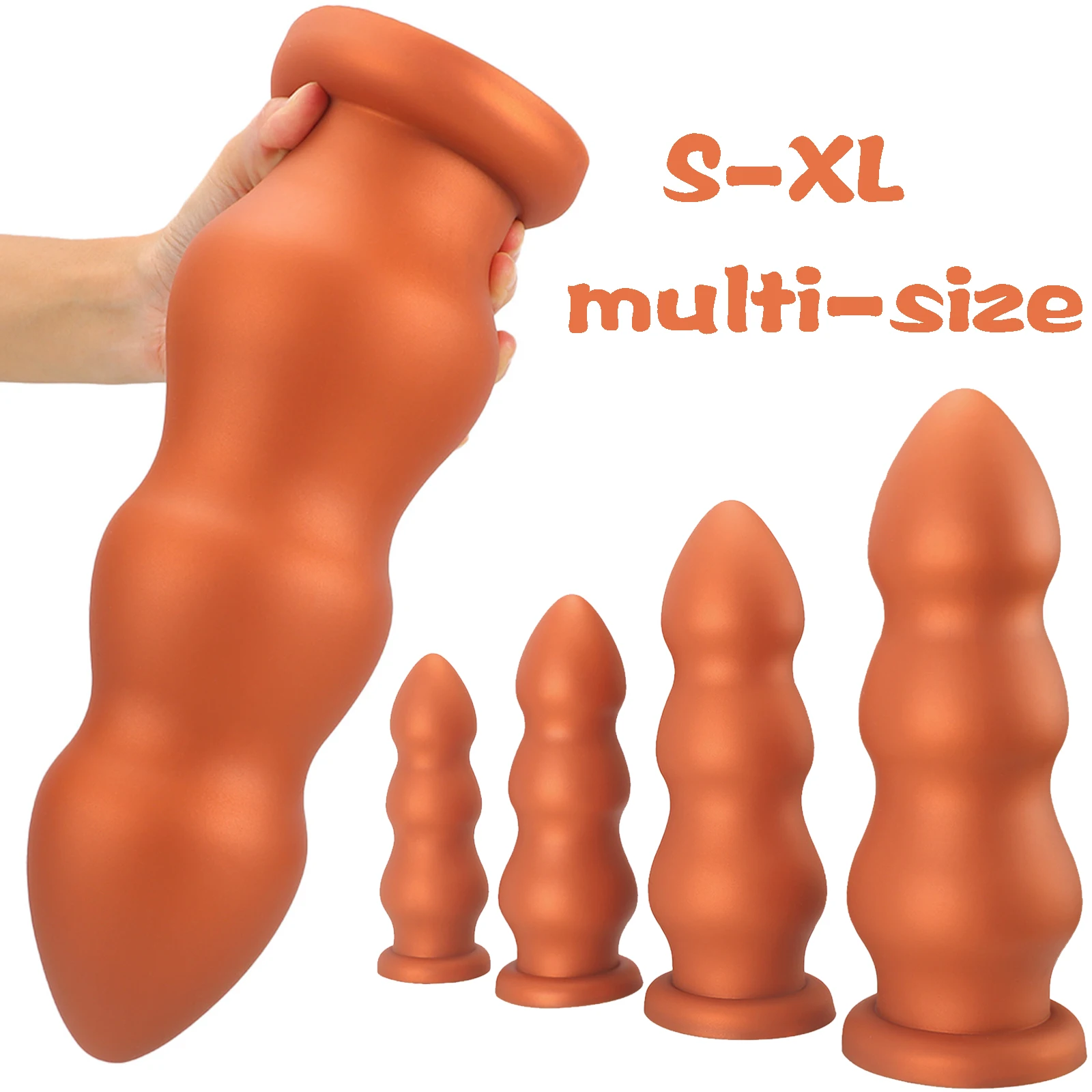 11cm Huge Anal Plug Silicone Dildo Big Ass Plug Backyard Bead Fisting For Man Woman Anal Expansion Masturbation Prostate Massage