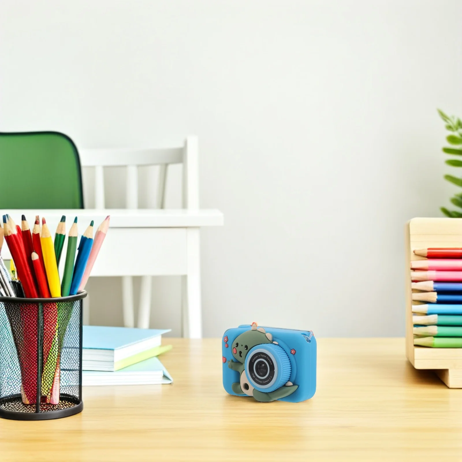 كاميرا رقمية للأطفال، عدسات مزدوجة عالية الدقة، تصميم كرتوني، كاميرات أمامية وخلفية، مسجل فيديو محمول للأطفال الصغار #2