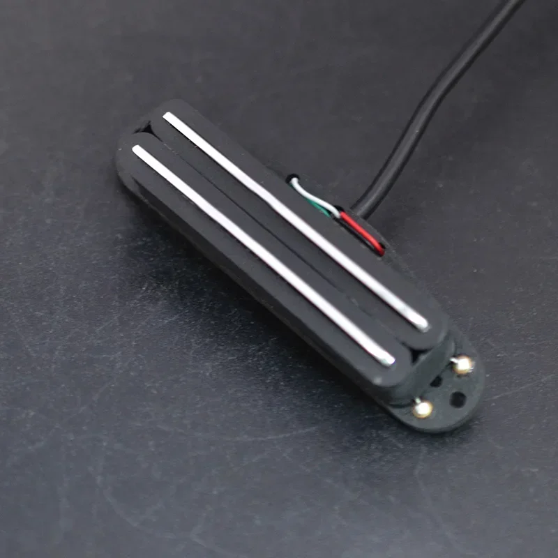 Alnico 5 Twin Blade Humbucker Mini Double Coil Pickup 9K for ST Single Size Pickup Electric Guitar Parts Multi Colour