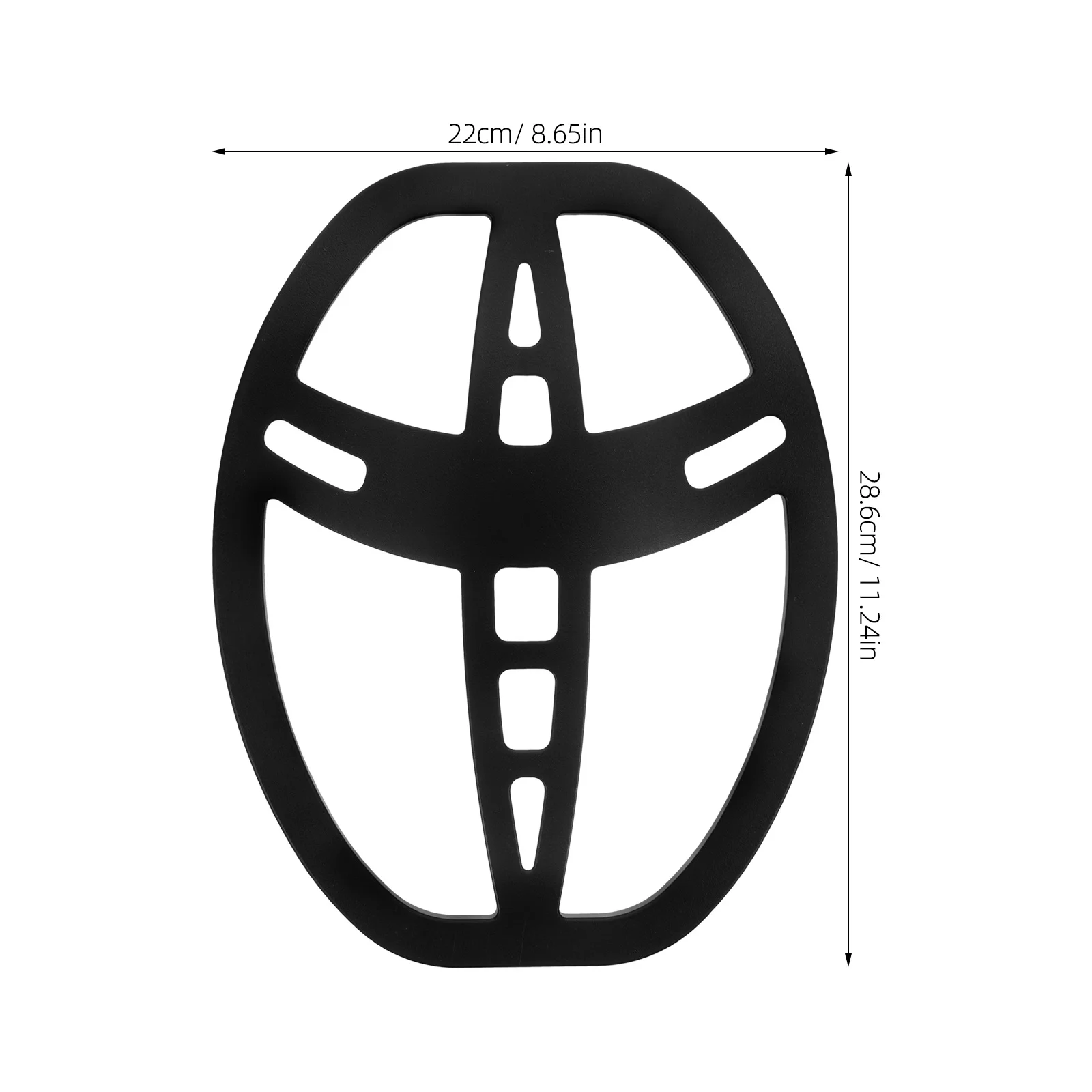 Couvercle de bobine métallique d'aspect lumineux, conception précise, Protection optimale, outil de détection de métaux Portable, détecteur d'or