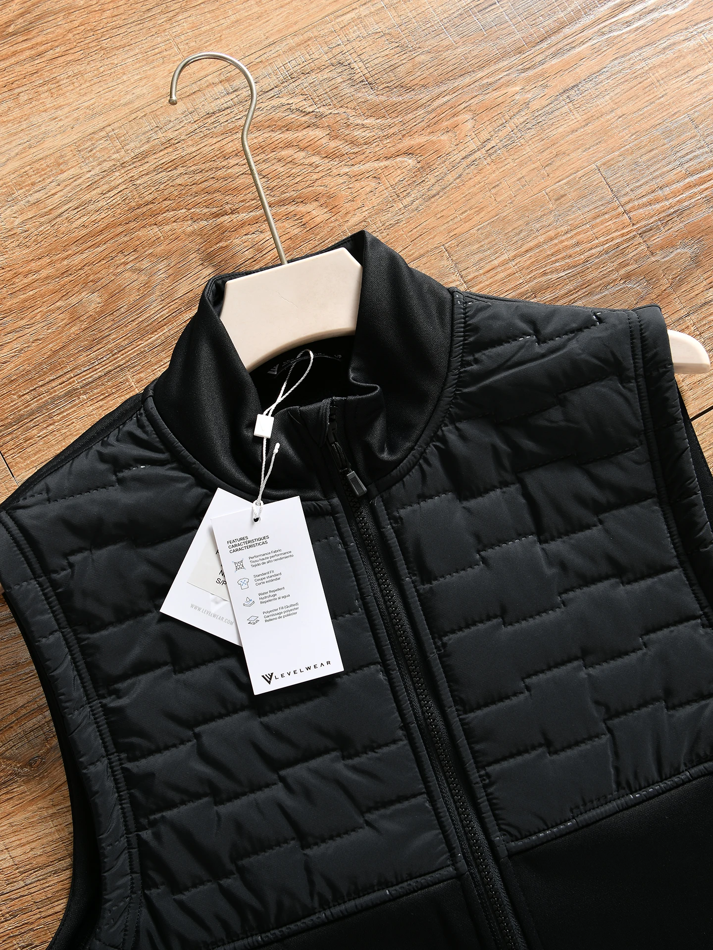 Fleece Lined Outdoor Men's Casual Stand Collar Vest Autumn Winter Sportswear Thickened Standard Fit Polyester Fiber Zipper Cl...