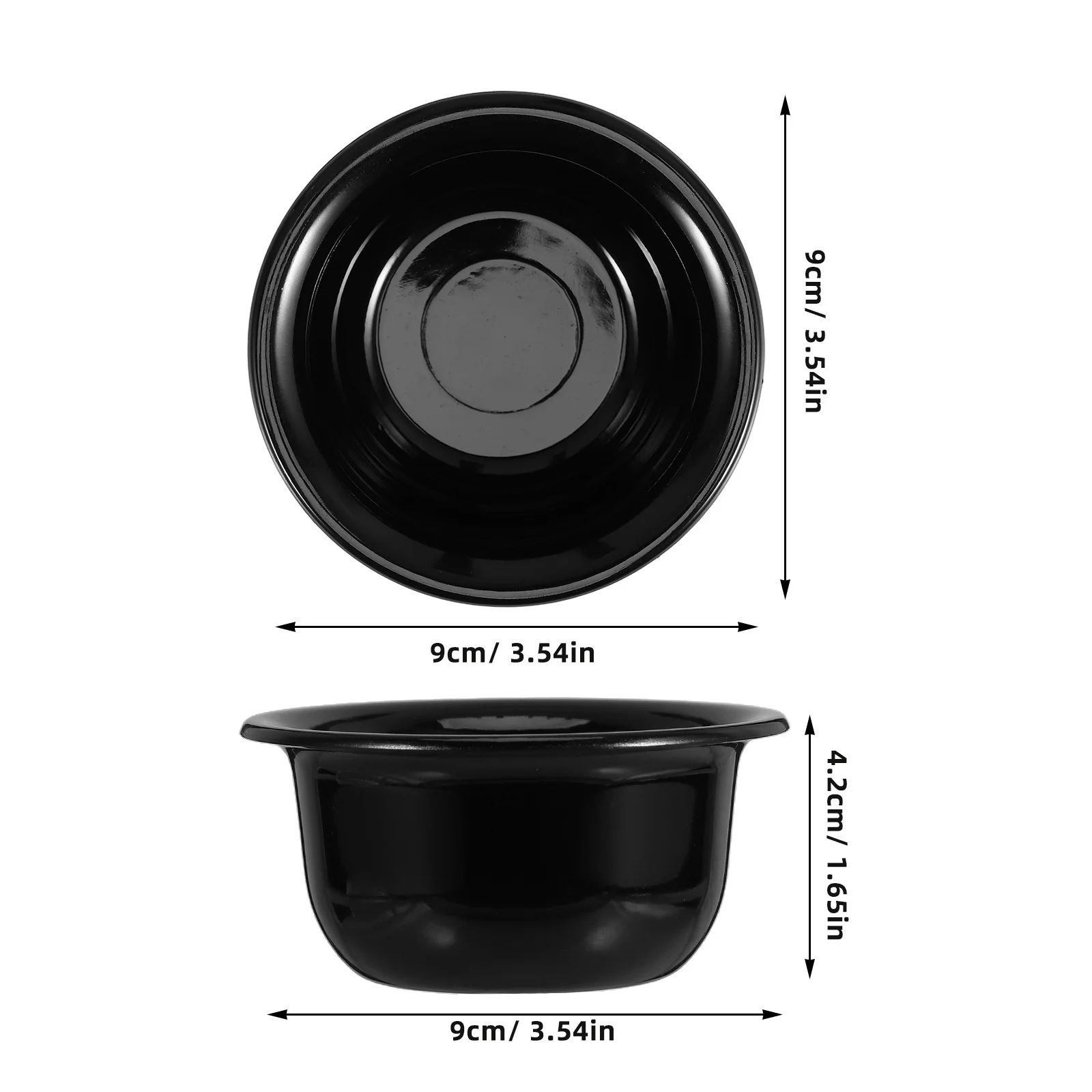 แก้วโกนหนวดพลาสติกแบบใช้ซ้ำได้ น้ำหนักเบา สำหรับสร้างฟอง ใช้ได้ทั้งที่บ้านและระหว่างเดินทาง