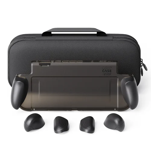 Savage Raven by Skull & Co. GripCase Bundle MaxCarry Funda protectora Bolsa de almacenamiento para Nintendo Switch 2