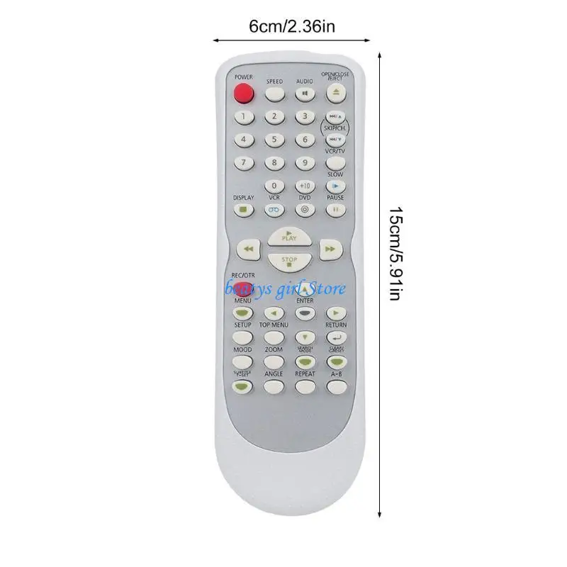C7AB Remote Control Quick Setup & Stable Performances ABS Remote Controller No Programming Required Remote for Recorder 