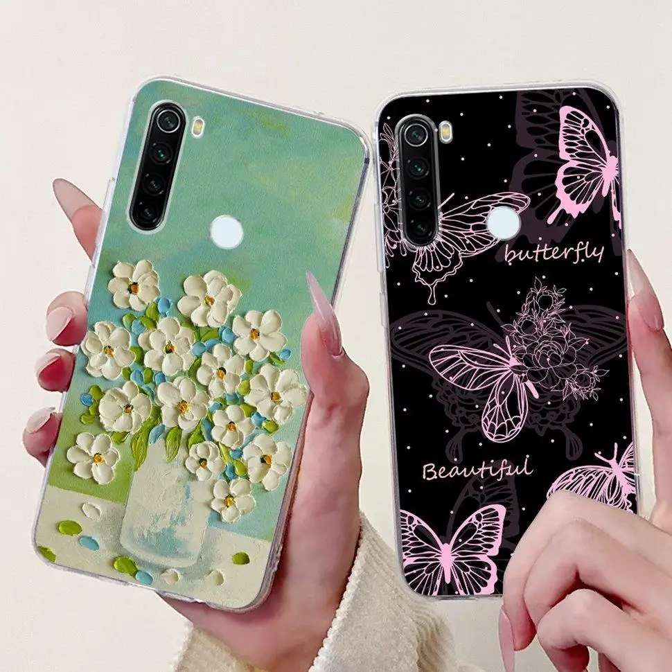 Silicone Case For Xiaomi Redmi Note 8T Case Cover Soft Slim Cool Cartoon Phone Fundas For Xiaomi Redmi Note 8T 8 t Note8t Bumper