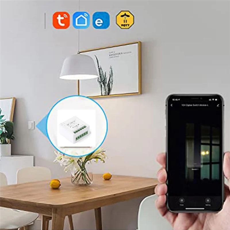 

ABVO-Mini Smart Switch Breaker Беспроводные выключатели 10A, совместимые с Tuya Alexa для автоматизации умного дома