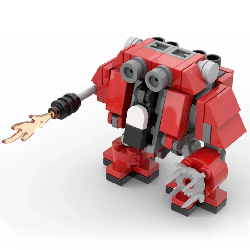 Juego Popular Mecha modelo Moc, bloques de construcción, tecnología Mech, bloques modulares, espacio multiforma, regalo de Navidad, juguete DIY, conjunto de montaje