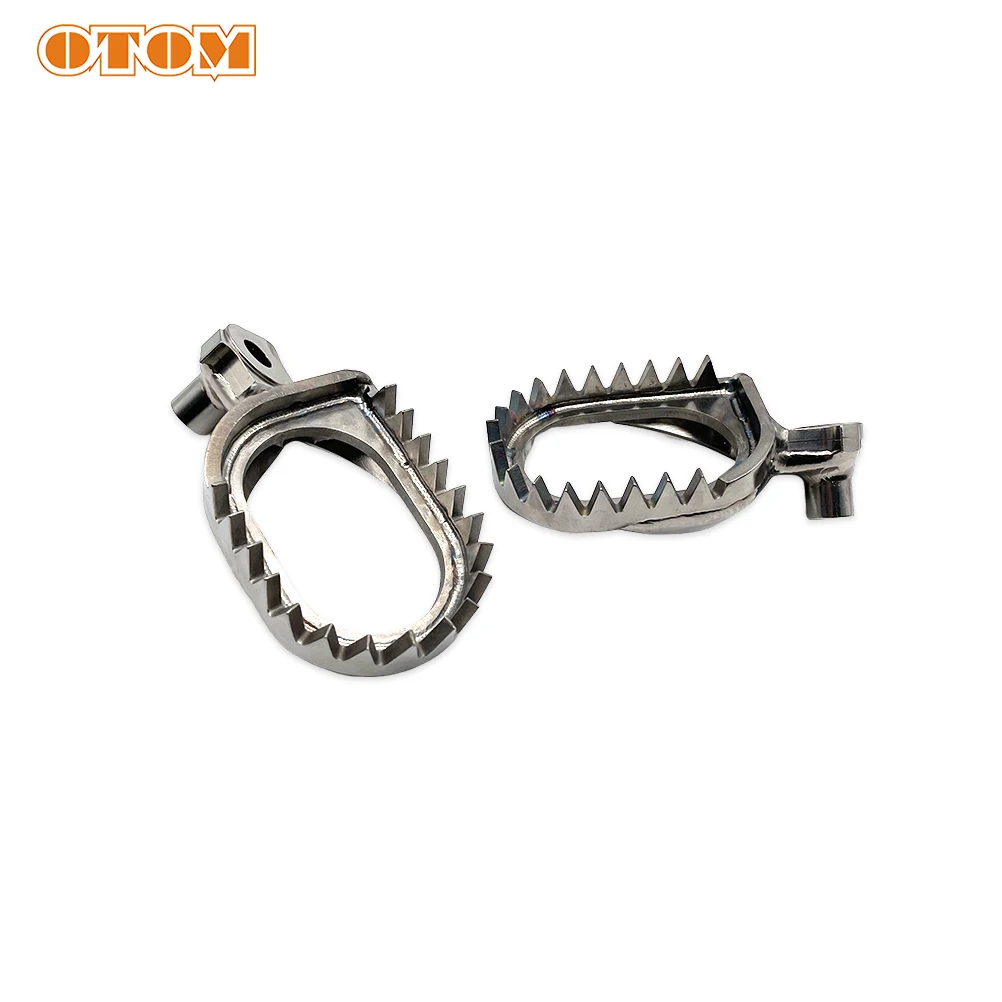 Motorcycle Titanium Alloy TC4 Foot Rest Pegs Footrest Footpeg For 1997-2023 YAMAHA YZ YZF WRF TENERE 65-450 Racing Front Pedals