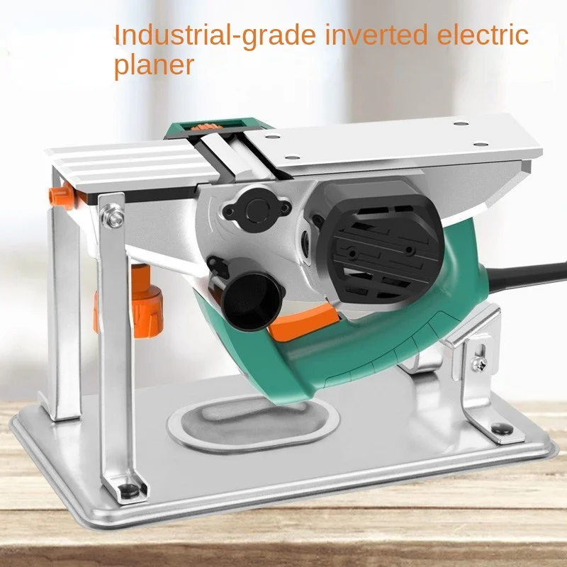 

Multifunctional portable electric planer press planer household small electric wood planer