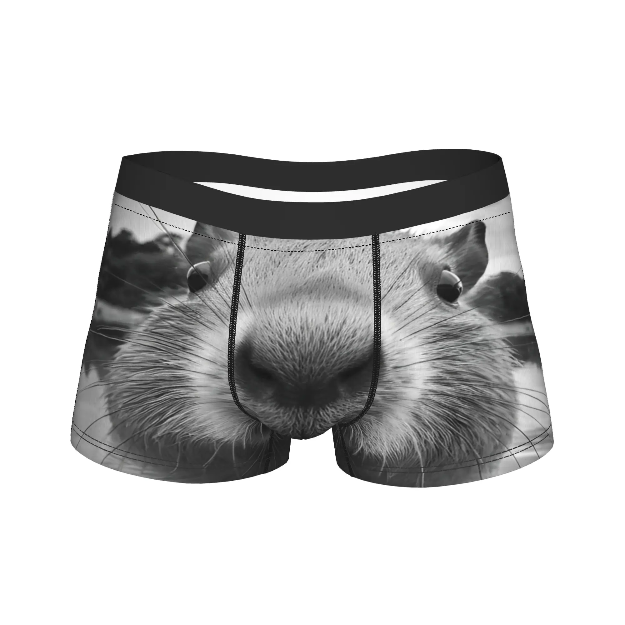 

Сексуальные боксеры, забавные шорты с капибарой, трусы, мужское нижнее белье, мягкие трусы для мужчин, большие размеры