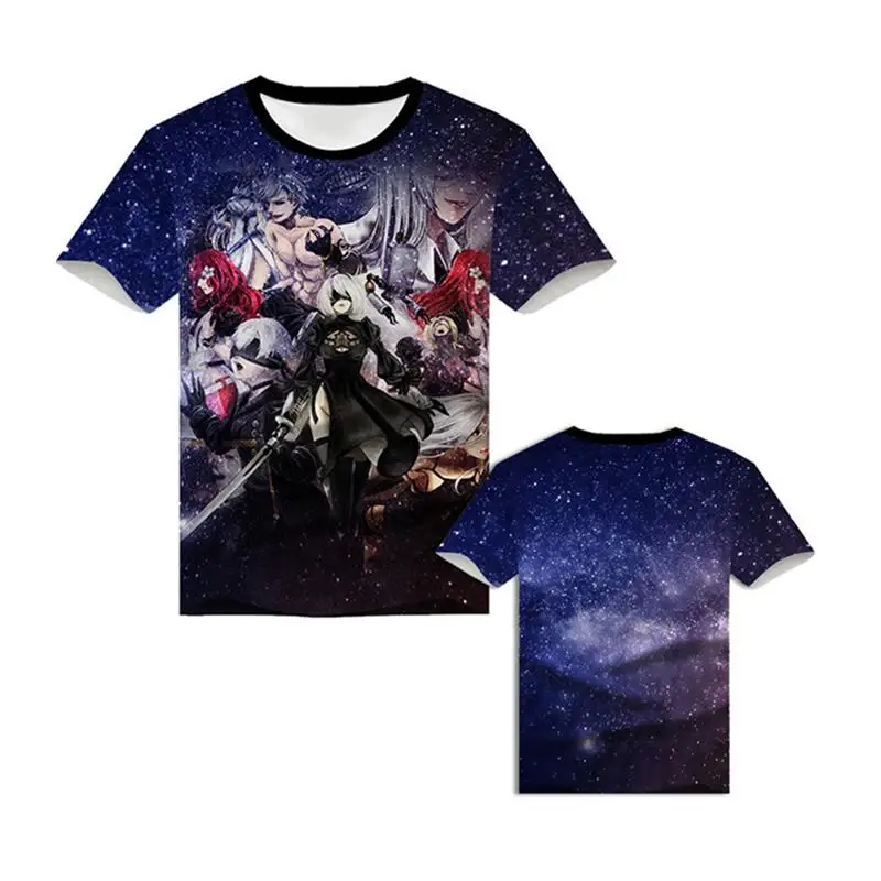 جديد وصول الرجال ort Sve تي شيرت نيل: عصر ميكانيكي طباعة الحرارة التسامي فضفاضة تناسب ربيع 2024 الكرتون أنيمي موضوع #5