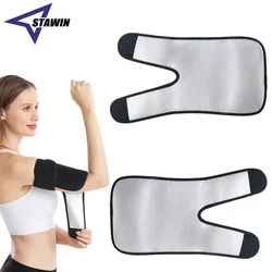 1 PCS Armtrimmers Vrouwen Sauna Zweet Armbanden Verstelbare Verliezen Arm Vet Sauna Slanker voor Sport Workout Sauna Zweet Arm Shaper