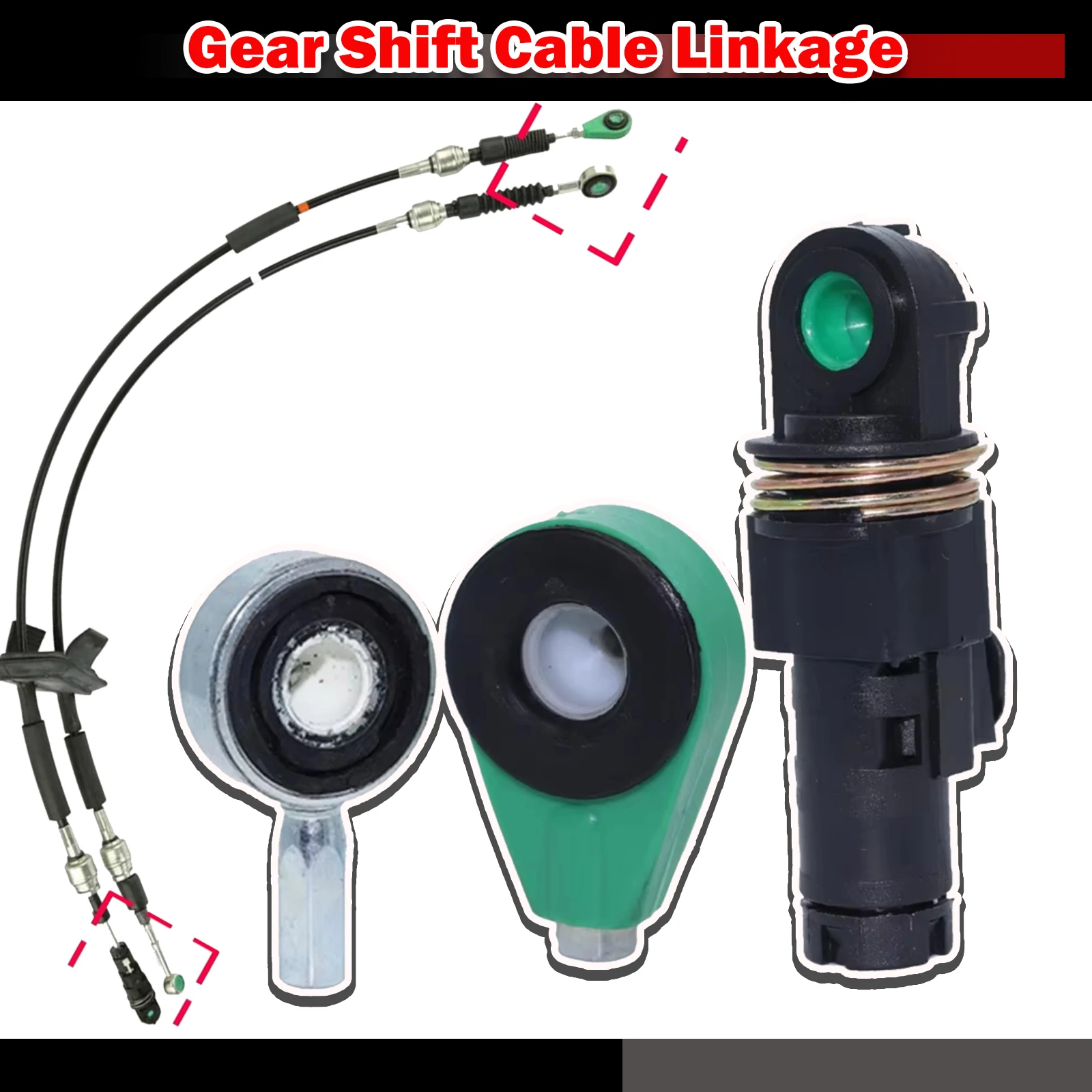 

Car Manual Gear Shift Selector Lever Linkage Cable Connect Gearbox For Doblo Opel Combo D Ford KA B420 Fiat 500 2008 - 2016 500L