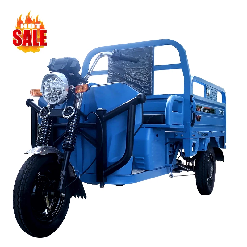 2024 Quality Goods Heavy Duty 3 Wheels Electric Cargo Tricycle Motorcycle Tricycle Electric Bike Cargo