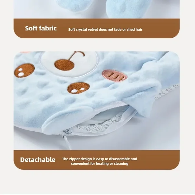 Babies Soothing Palms Baby Sleep Aid Infant Calming Sleeper with Safety Remote Control Slaps Plush Hand Palms for Toddler 5