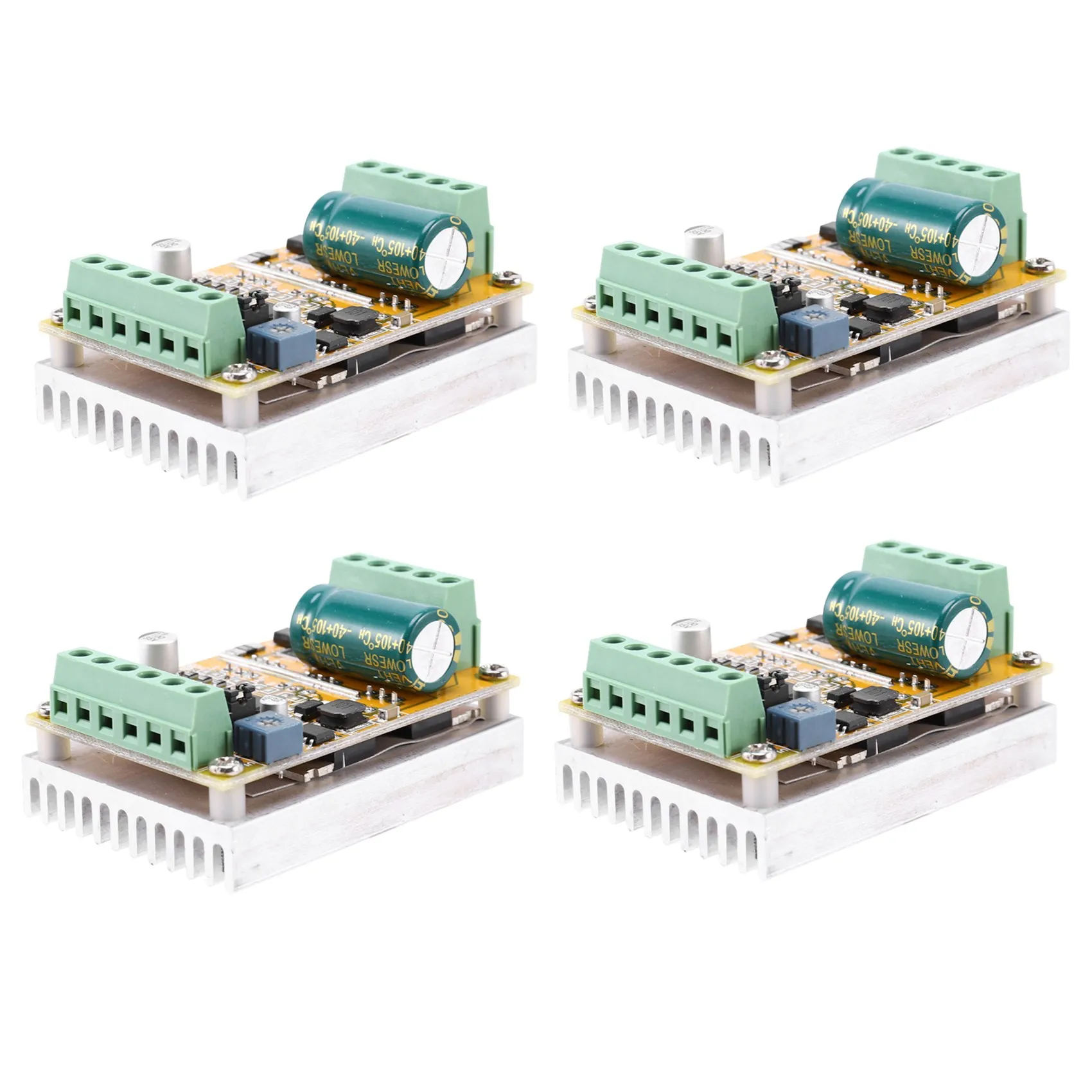 

BAAJ-4X 380W 3 Phases Brushless Motor Controller Board(No/Without Hall Sensor) BLDC PWM PLC Driver Board DC 6.5-50V