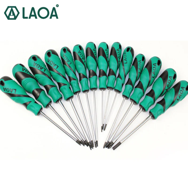 LAOA 14pcs Screwdriver Set Special-shaped screwdriver Tool Triangular/T- shape/Y-shapescrewdriver