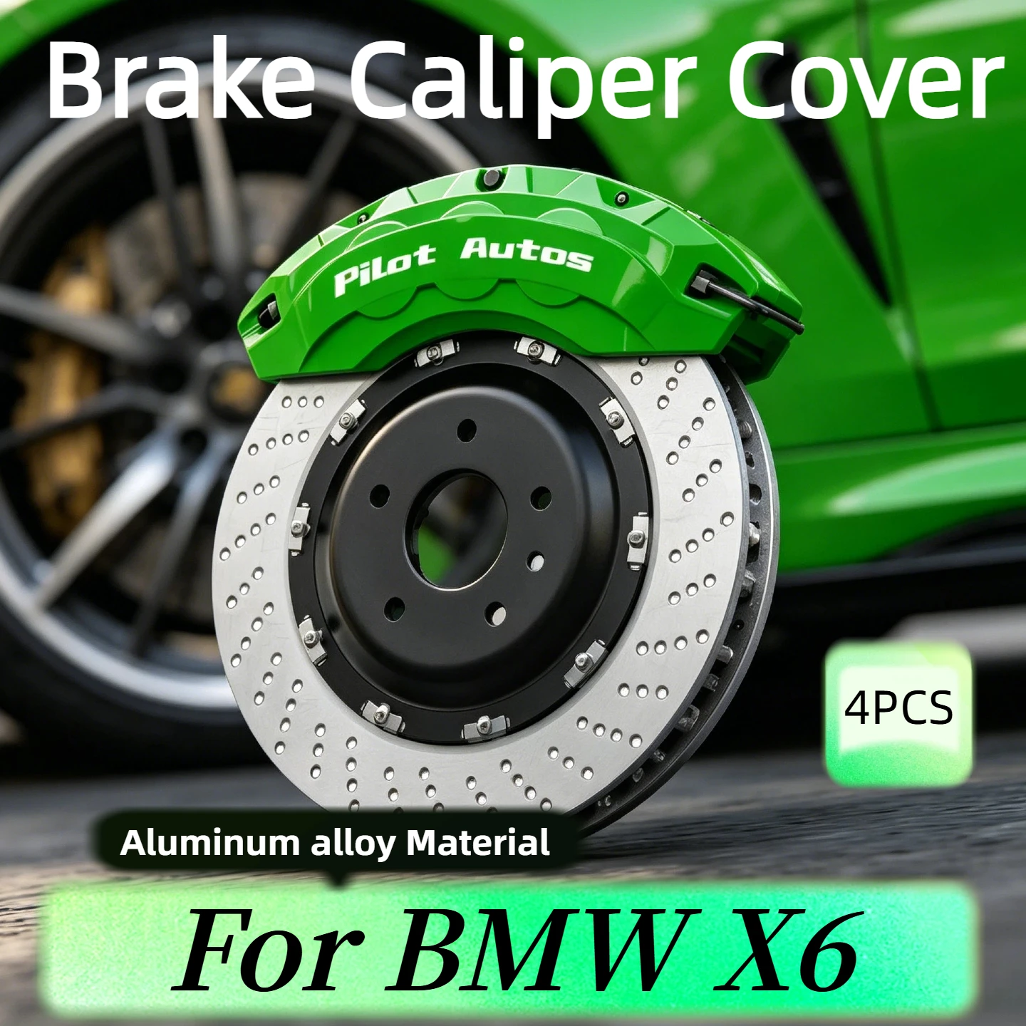 For BMW X6 Car Brake Caliper Cover For BMW X6 E71 E72 F16 G06 G07 sDrive40i xDrive40i M60i xDrive xDrive30d/35d xDrive50e X6M