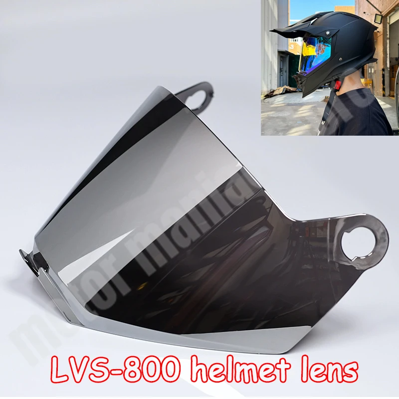 

LVS-800 Off-road Helmet Special Visors Reinforced Sun Protection Colored Lenses PC Material Capacete De Moto Casque Moto