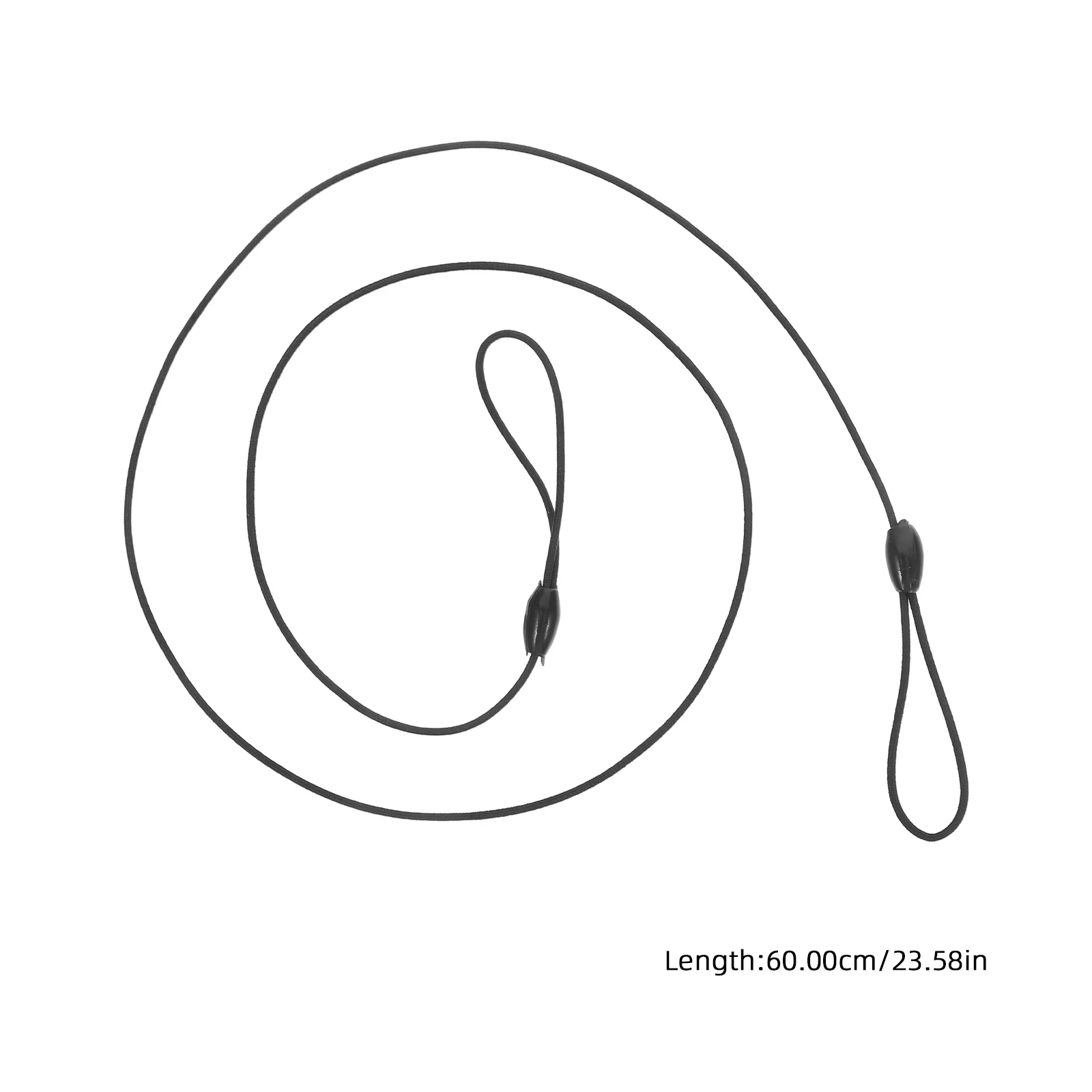 10 pçs cordão elástico titular do crachá id stylus caneta máscara tether retrátil primavera clipe anti perdido pescoço cinta cabo para touchscreen