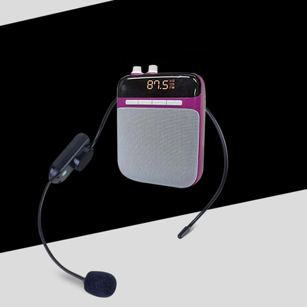 FM Wireless Microphone Mic System with Receiver 5