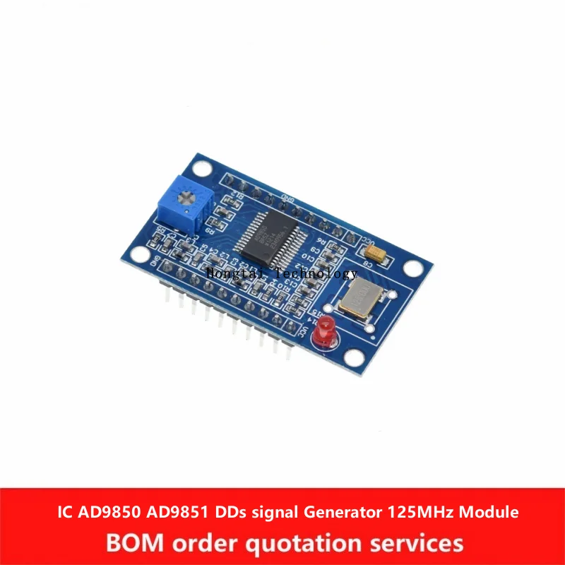 AD9850 AD9851 Module DDS Signal Generator Sine Wave Development Board 125MHz