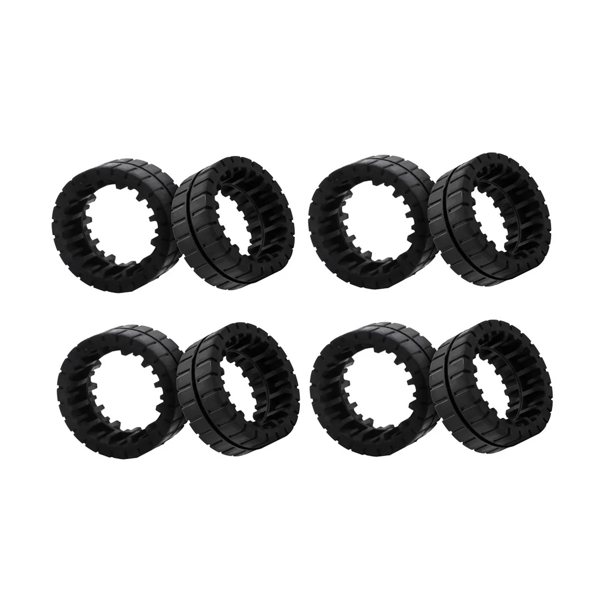 Non-Slip Replacement Wheel Tires for IRobot Braava Jet M6 (6110) (6012) (6112) (6113) Ultimate Connected Robot Mop Parts