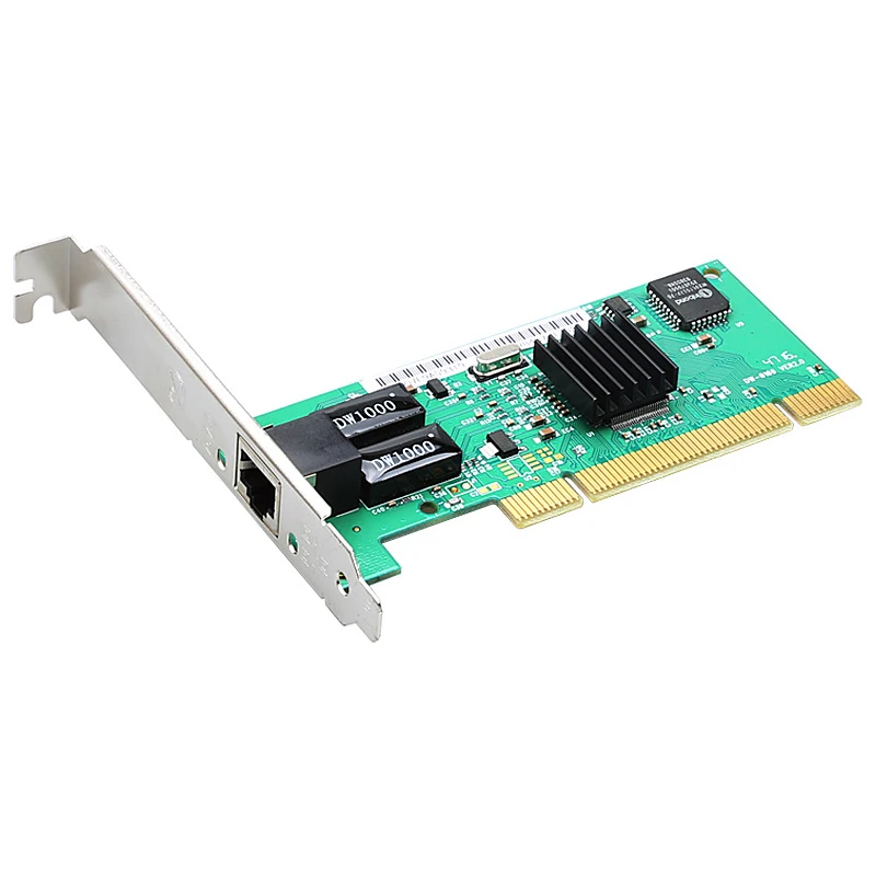 RTL8169 RJ-45 LAN 어댑터, 게임 PCI 기가비트 네트워크 카드 어댑터, PCI-이더넷, 10, 100, 1000Mbps PCI 카드, 컴퓨터 액세서리