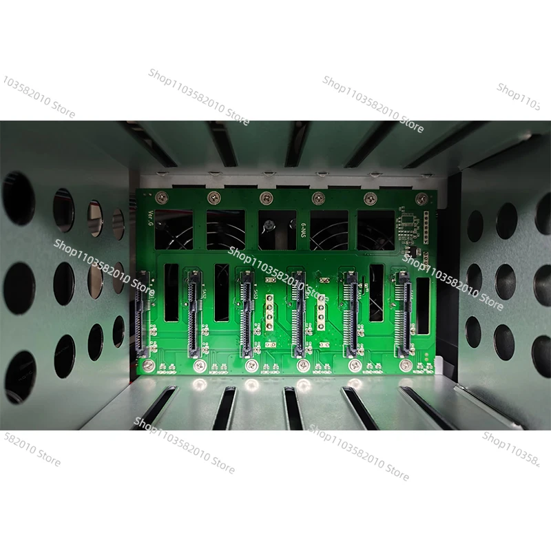 6-Bay HDD 6Gb SATA Backplane für 6-Bay NAS-Gehäuse