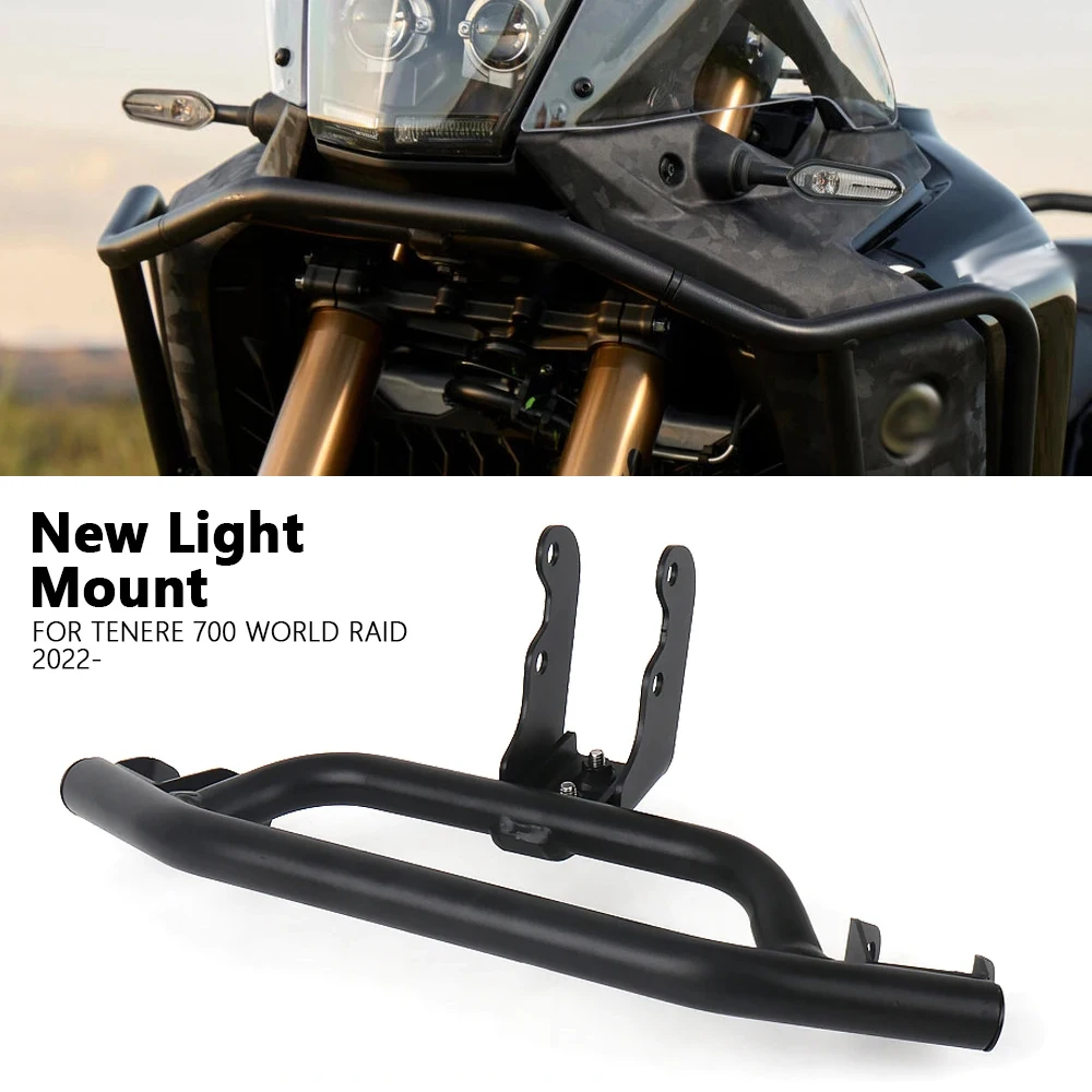 

Motorcycle Fog Lights Auxiliary Brackets For YAMAHA Tenere 700 Tenere700 World Raid Accessories Driving Lamp Spotlight Bracket