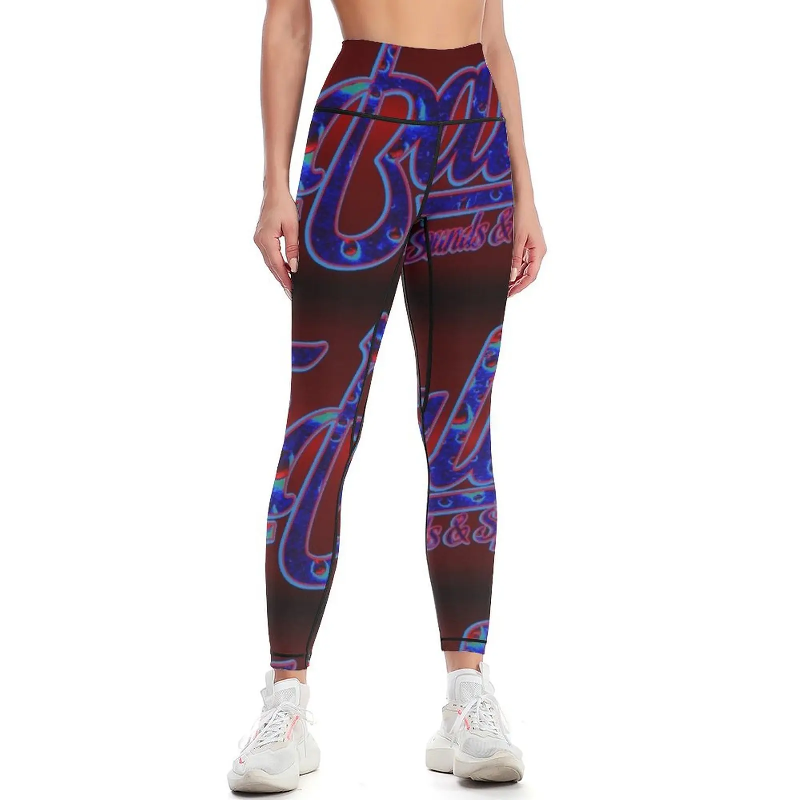 Tidball's Red Horizon Leggings sports for gym gym clothing sportswear woman gym 2024 Womens Leggings