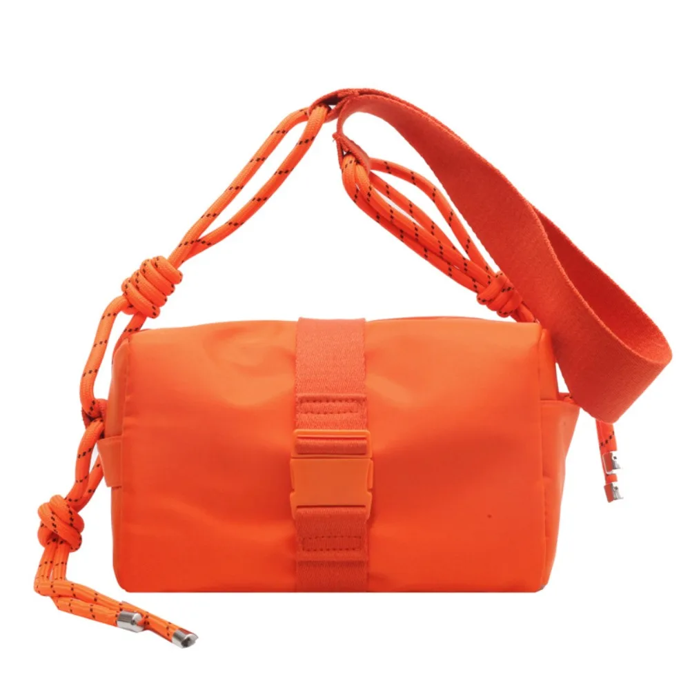 

High Quality Nylon Toast Bag High Capacity Solid Color Crossbody Bags Waterproof Simple Style Handbag Women